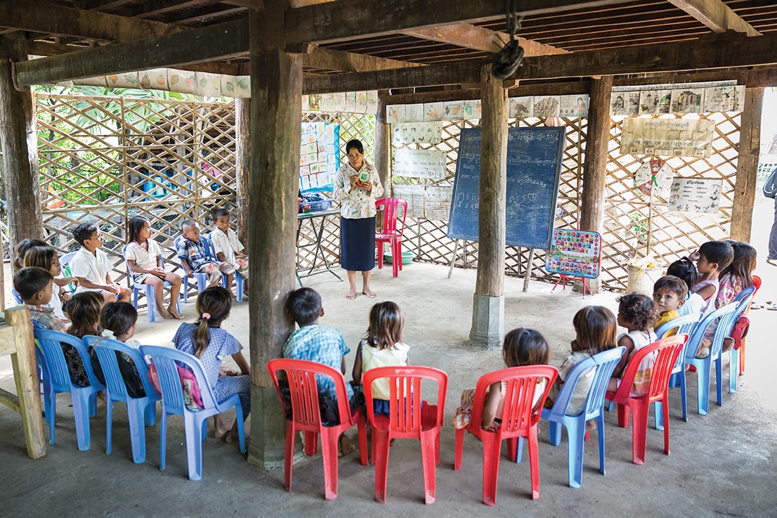 Learning Activity of Community Pre-School (CPS) Under Villager’s House