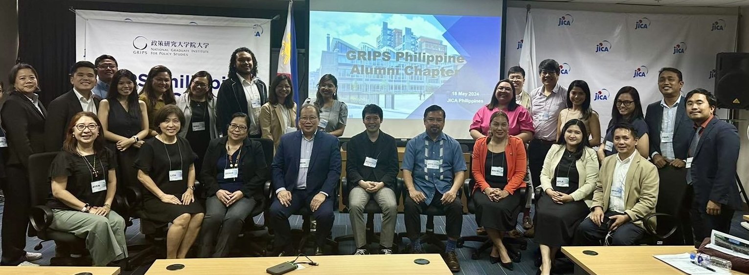 First reunion of GRIPS Filipino alumni at JICA Philippines during the GRIPS Global Connect