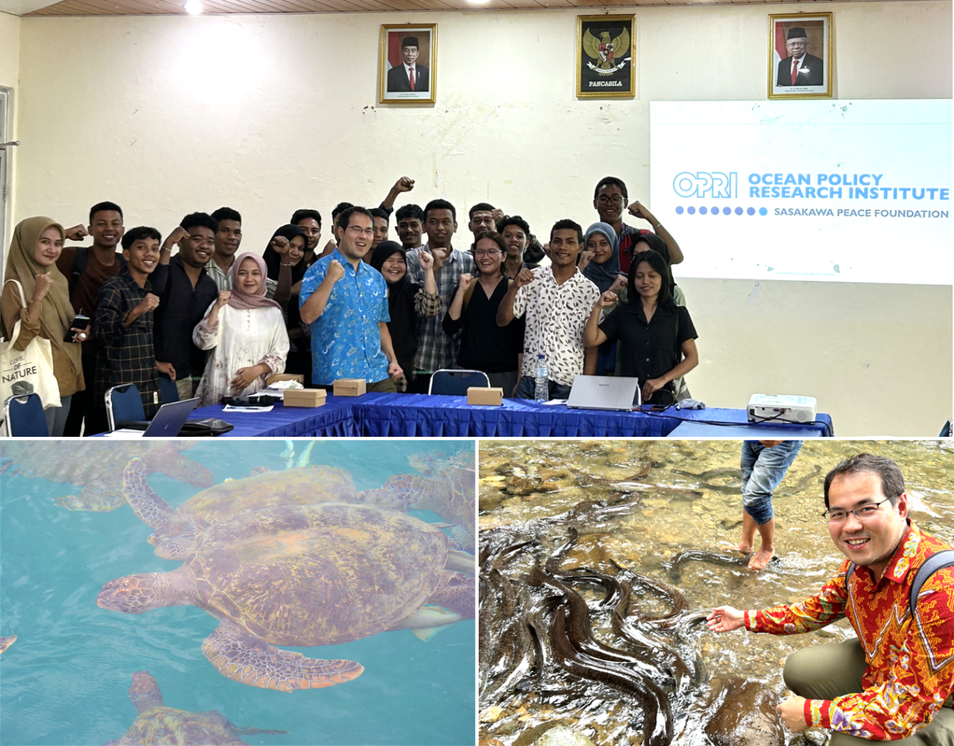 On OPRI missions to investigate ecosystem, inspire the next generations, and connect the oceans for world peace.
