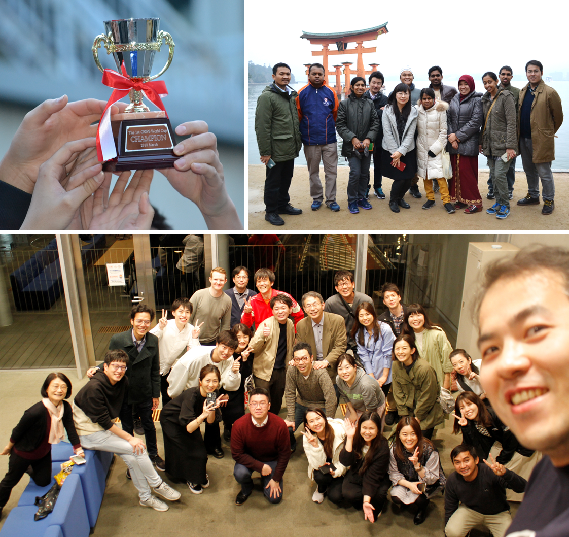 Activities at GRIPS that consolidate friendship to diplomacy.